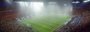 Euro 2012 : Ukraine-France interrompu par un orage 