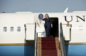 Hillary Clinton en Egypte pour rencontrer le président Morsi