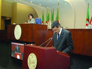 APN: M. Djoudi présente le projet de loi de finances 2013