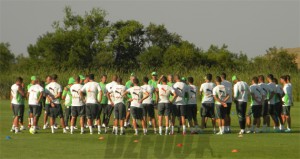 CAN-2013 (préparation): victoire de l'Algérie 4 à 1 face à Platinum Stars 
