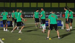 CAN-2013 (préparation) : Début du stage des Verts à Alger