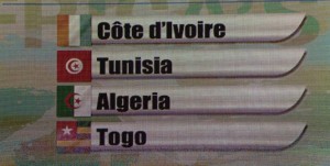 CAN-2013 - Groupe D: le point après la 1ère journée