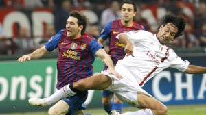 Ligue des champions - L'AC Milan bat le FC Barcelone (2-0) 