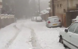 L'Est du pays sous la neige