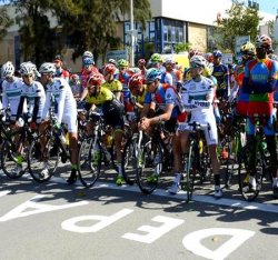 Départ du Tour d’Algérie cycliste / 2013