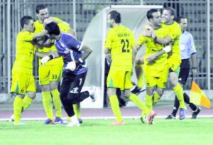 Ligue 1 algérienne de football (26e J- match avancé): victoire de la JSK devant l'USMBA (2-1)