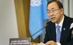  Ban Ki-moon appelle à l'ouverture des frontières entre le Maroc et l'Algérie