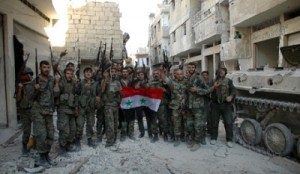 L’armée syrienne prend Khaldiyé et prépare sa reconquête de tout le centre