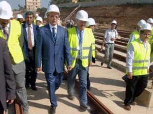 Amar Tou lance les travaux de réalisation du tramway d’Ouargla
