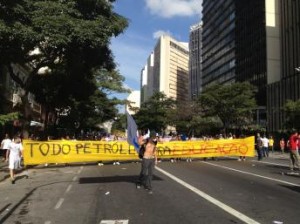 Manifestations au Brésil à l'appel des syndicats 