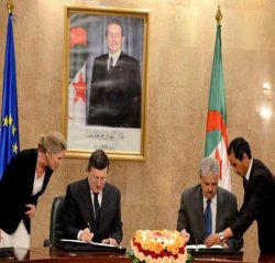 L'Algérie et l'UE signent un mémorandum sur l'énergie