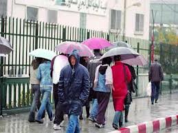 BMS : Pluies orageuses dans plusieurs wilayas du centre