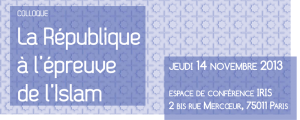Islam et République : Mots croisés à l’IRIS 