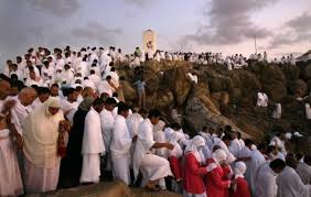 Hadj : 1,5 million de musulmans en prière sur le Mont Arafat