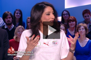 L'ex ministre Jeannette Bougrab apparaît sur Canal+ avec le maillot algérien (vidéo)