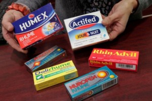Dangereux, les médicaments contre le rhume !