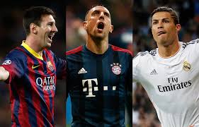 Ballon d'Or 2013 : Messi, Ribéry et Ronaldo finalistes 