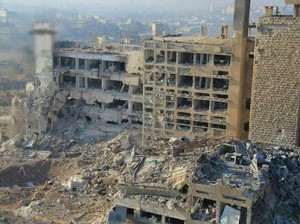 Syrie : les terroristes détruisent l'hôpital Al Kindi (vidéo)