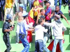 Echauffourées à Blida après la défaite de l'USM Blida (0-1) contre le NA Hussein Dey