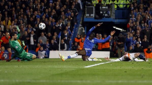  Foot/Ligue des champions d'Europe/Quart de finale retour : Chelsea qualifié en demi-finale