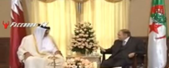 Bouteflika s'entretient avec l'Emir du Qatar(Vidéo)