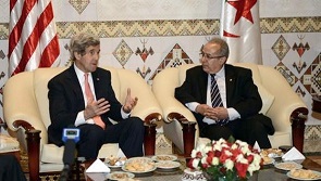 Kerry : "Je suis très heureux d'être finalement en Algérie"