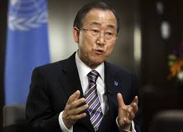 Ban Ki-moon appelle le gouvernement et les partis à coopérer pour "renforcer le processus démocratique en Algérie"