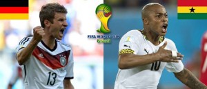 Mondial-2014 - L'Allemagne freinée par le Ghana (2-2)