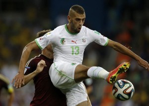  Slimani, deuxième joueur algérien à marquer deux buts en coupe du monde