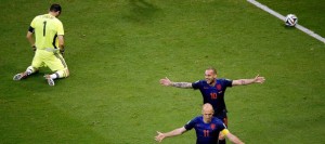  Mondial-2014 - Les Pays-Bas écrasent l'Espagne, championne en titre (5-1)