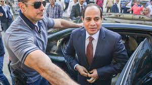 Le président Al-Sissi à Alger