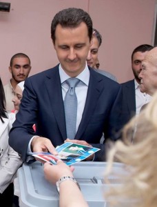 La moitié du monde est avec Assad!