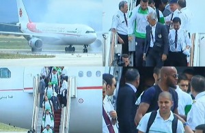 Les Verts accueillis triomphalement à Alger (vidéo)