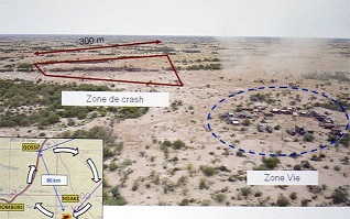 Vol AH5017 : Un premier scénario du crash