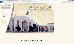Sites web des présidents africains: celui de la présidence algérienne (36e) est parmi les 5 derniers