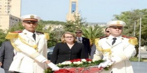 L’Ambassadrice des USA rend hommage aux martyrs