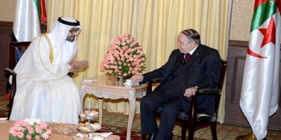 Bouteflika reçoit le prince héritier d'Abu Dhabi 
