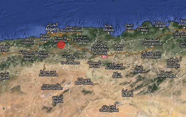 Séisme d'une magnitude de 4,3 à Médéa 
