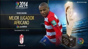 Brahimi élu meilleur joueur africain 2014