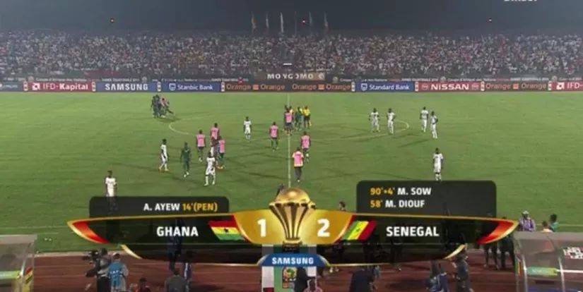 CAN-2015 - Sénégal bat Ghana 2 à 1 A Mongomo, Sénégal bat Ghana 2 à 1
