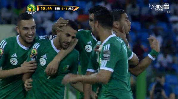 Algérie 1 Sénégal 0 (mi-temps) : Les fennecs en tête de leur groupe