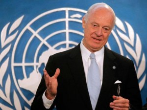 Conflit en Syrie: "consultations séparées" avec les parties prenantes le 4 mai à Genève