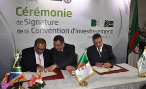 Projet de réalisation d'une cimenterie algéro-sud-africaine à M'sila