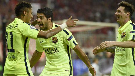 Barcelone en finale de la Ligue des champions
