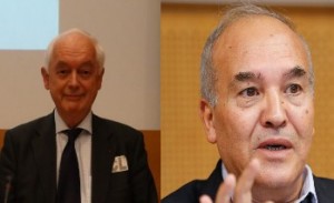 Le professeur Mebtoul et l’Amiral Dr Jean DUFOURCQ en conférence à Oran