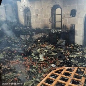 Un haut lieu du christianisme incendié par des colons en Cisjordanie