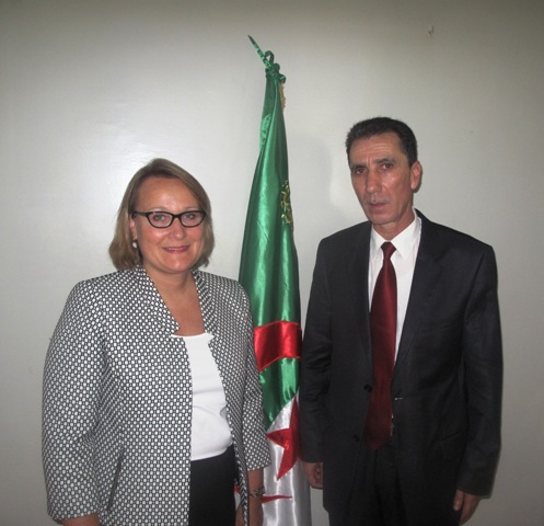L'ambassadrice des États-Unis en Algérie chez le FFS