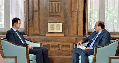 Assad exclut tout règlement dans un avenir proche car les USA veulent semer le chaos