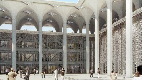 618 colonnes pour la Grande Mosquée d'Alger