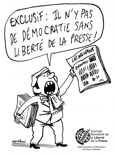 La considération de l’intellectuel et la liberté de la presse sont le fondement des Libertés, facteur du développement